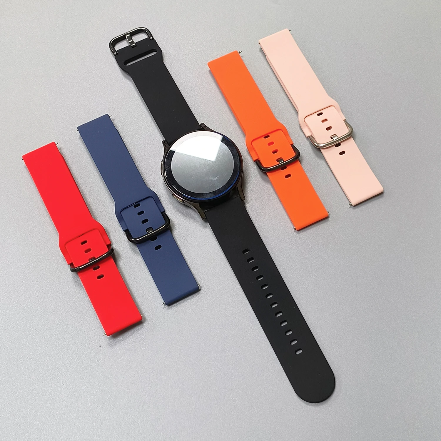 22 مللي متر 20 مللي متر سيليكون حزام ل TicWatch 3 الترا GPS حزام (استيك) ساعة TicWatch pro 2021/E2/E3/S/S2/GTH 2/GTX أساور الساعات الرياضية