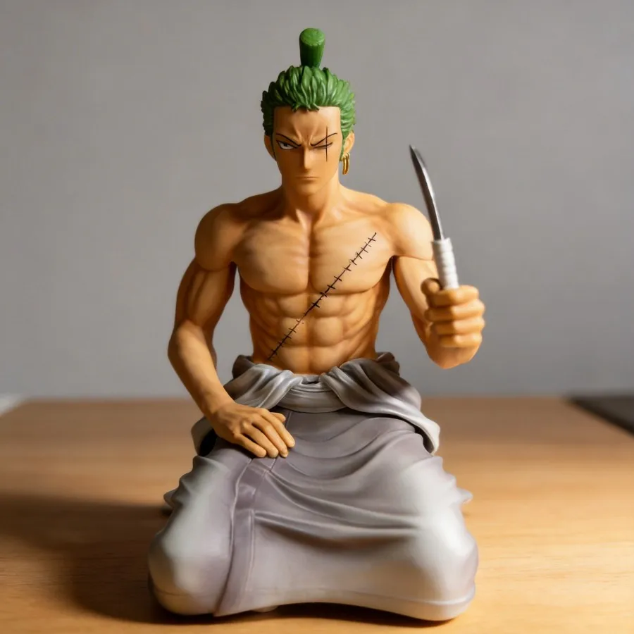 

One Piece Roronoa Zoro Anime Figure 18cm Collectible Figure Model Decorative Ornament Gift