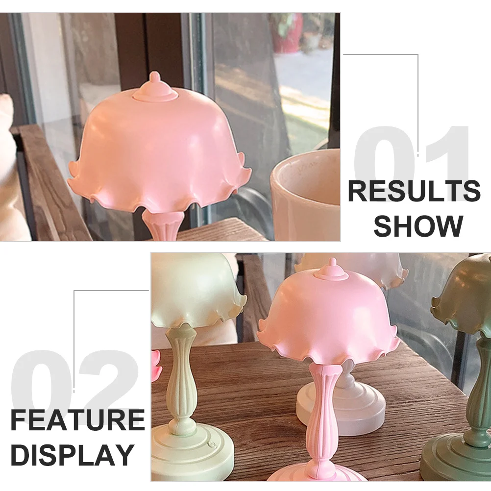 1pc Retro Night Light Small Night Lamp For Bedroom Bedside Tabletop Decoration Desktop Lamp Room Adornment Warm Lighting