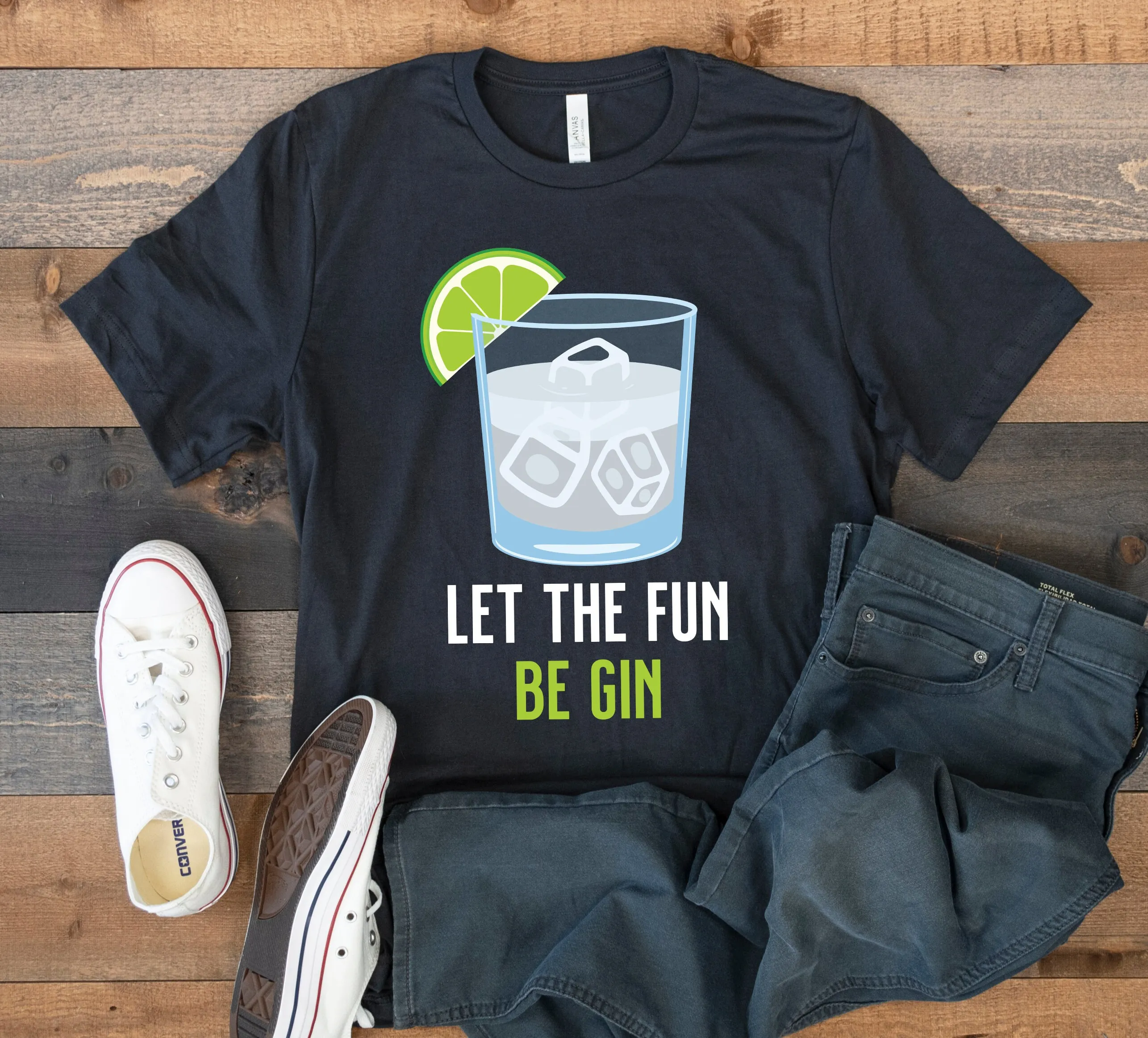 Gin T Shirt Funny Cocktail and Tonic SweaT Long Sleeve