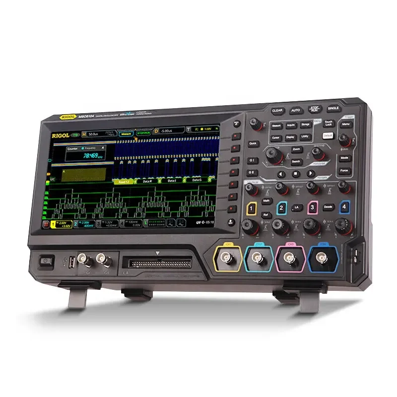 RIGOL High-Performance 4CH Digital Oscilloscope MSO5104 100MHz 8 GSa/s 1.5-Year Warranty