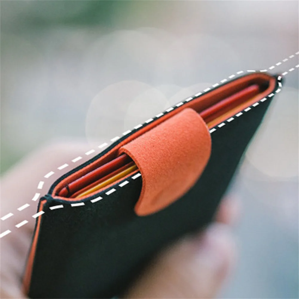 DAX V2 Mini Slim Portable Card Holders for Men Women ID Credit Card Holder Protector Gradient Wallet Business Cards Case