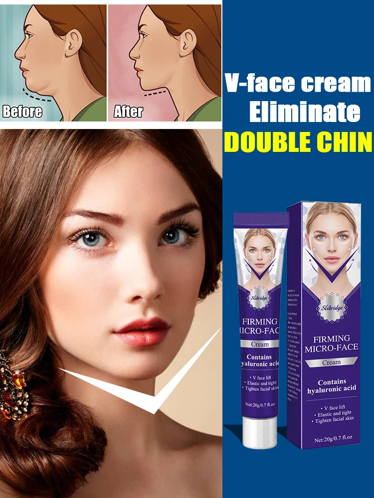 

Effective V-Shape Face Slimming Lifting Facial Cream Lift Up V Double Chin Cheek Slimming Firming Anti Wrinkle Beauty Skin Care