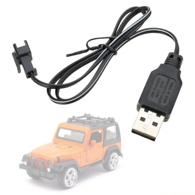 E56B USB Cable for 3.6V 4.8V 6V 7.2V LiPo & Lithiums Batteries,with SM2P/JST/KETPlug RemoteControl Toy