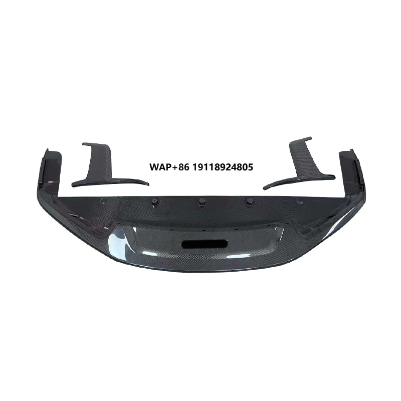 

Front Lip Carbon Fiber Front Bumper Lower Guard Carbon Fiber Suitable for PAG 718 718 982 Cayman Boxster Upgrade RS
