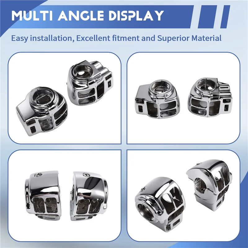 

Handlebar Shell Replacement For Ultra Classic Electra Glide Road King 1996-2013 Motorcycle Handlebar Buttons