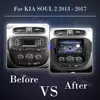 Auto-Player Android Für KIA SOUL 2 2013 2014 2015 2016 2017 Auto Multimedia GPS Video Navigation Carplay Drahtlose Bildschirm stereo 2