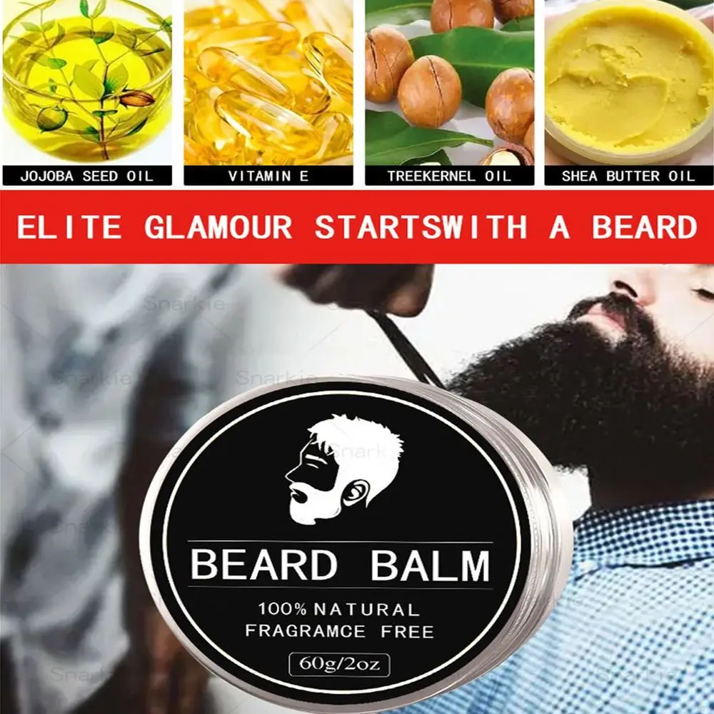 Beeswax Beard Conditioner Natural Smoothing Beard Cream Not Stimulating Not Greasy Organic Moustache Wax Gentlemen Care