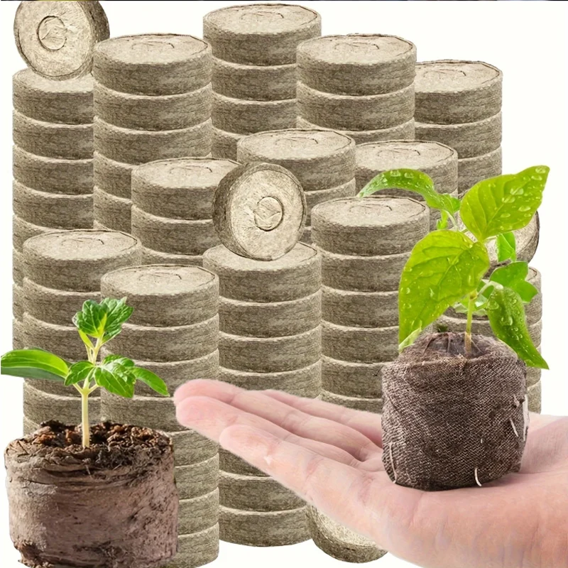 Bloque de plántulas para plantar, pellets de inicio de plantas, bloque de suelo, pellets de suelo comprimido, cubos multimedia, cápsulas, tapones compactos para plantas