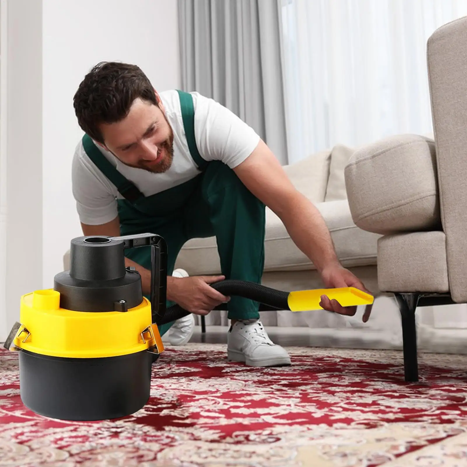 120W Portable Car Vacuum Cleaner for Home Car Handheld Wet/Dry Powerful Suction Air Duster cleaning dust removal artifact