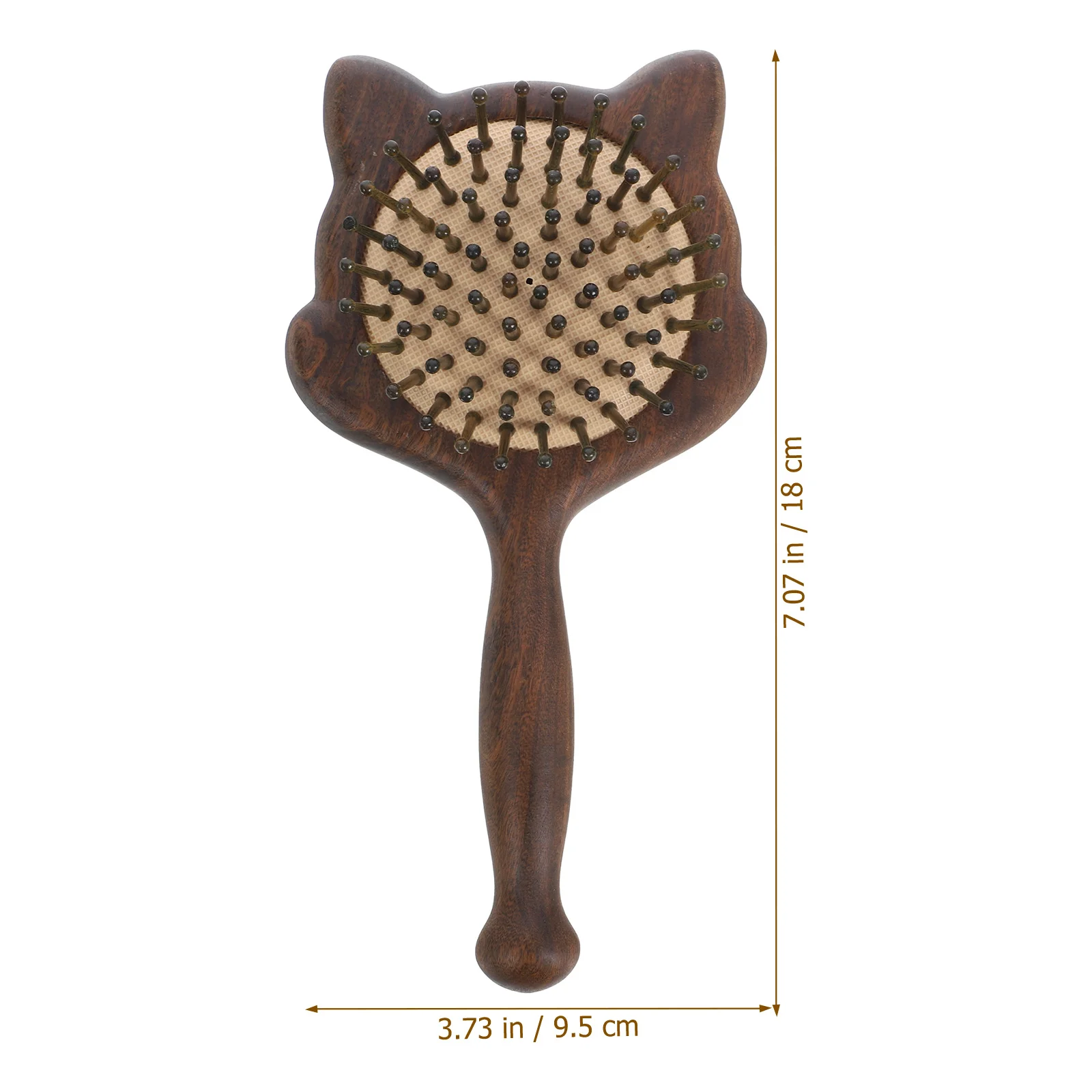

Massage Comb Airbag Wood Hair Comb for Detangling Long Handle Scalp Stimulation Brush for All Hair Types Styling