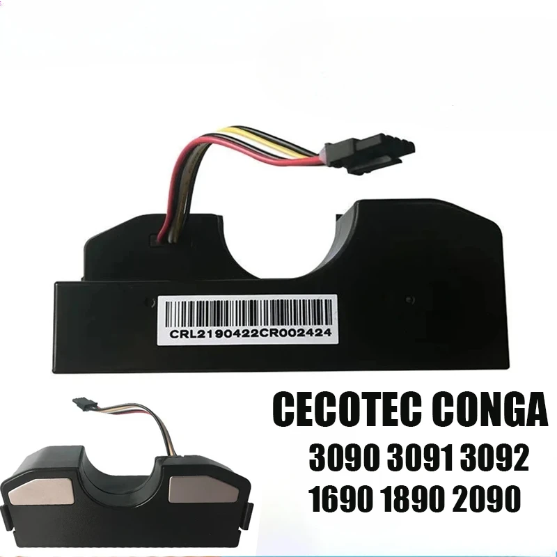 For CECOTEC CONGA 3090 3091 3092 1690 1890 2090 Robot Vacuum Cleaner Battery Pack Replacement Accessories 14.4 Volts 4000mAh