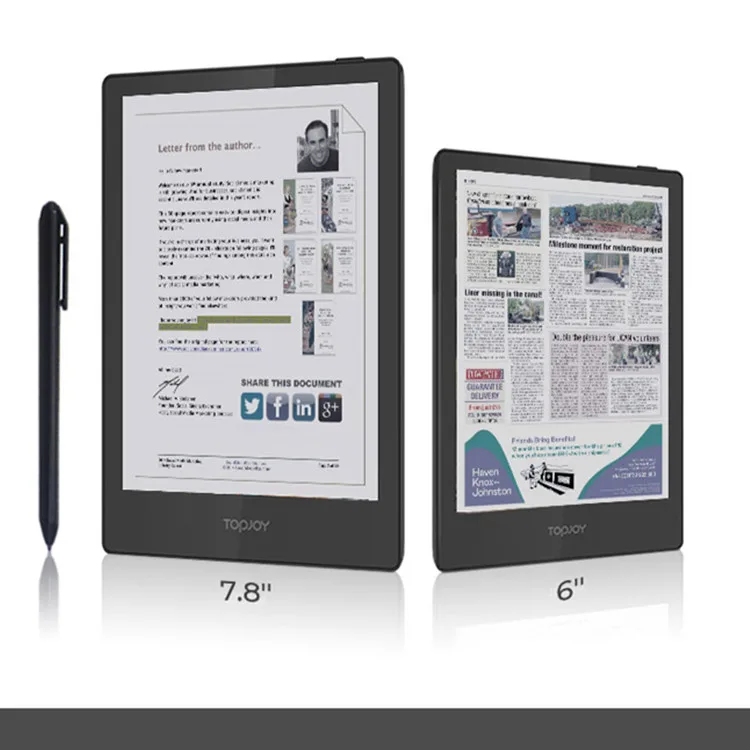 

Most Hot Selling 7inch E-book Reader OEM / ODM Custom APP E-ink Reader Brand Ebook Whitepaper Reading Everywhere