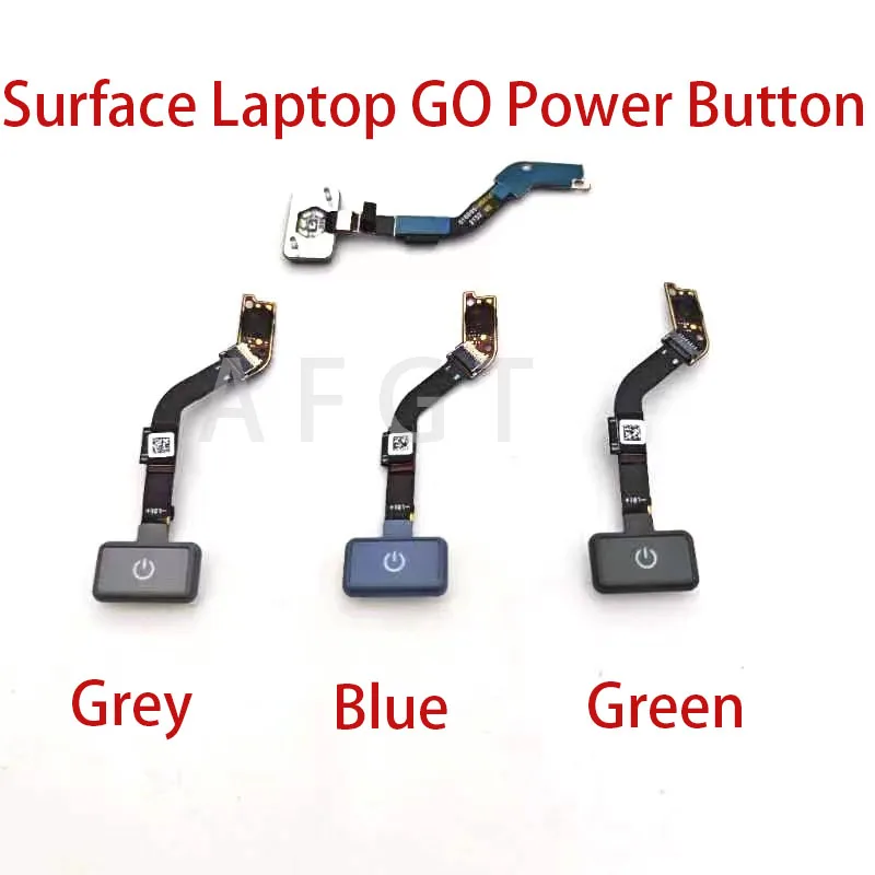 New100% For Surface Laptop Go1 1943 Power Key Fingerprint Touch-ID Button Flex Cable Laptop GO2 2013 12.4'' 010009-H00109