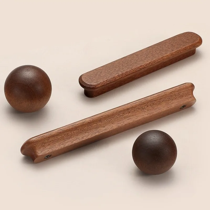 Küchenschrank, Schminktisch, Holzmöbelgriffe, Schranktür-T-Griffe, Holzknöpfe, Schubladengriffe für Kleiderschrank und Schrank – Detail 13
