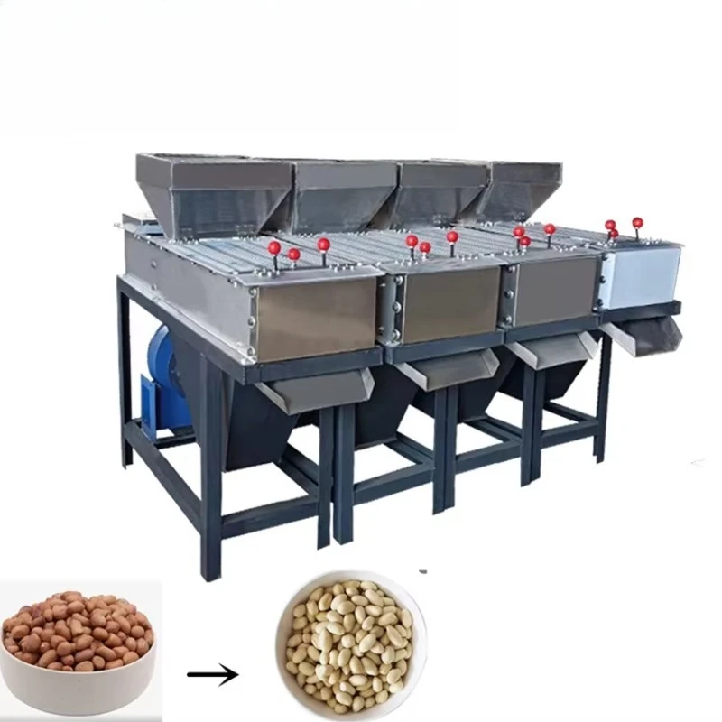 Electric Nut Peeling Equipment Multi Functional Nut Processing Machine Commercial Red Skinned Peanut Peeling Machine