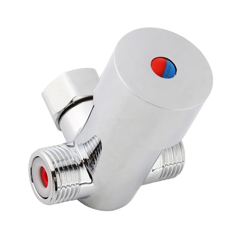 

Клапан смешивания воды G1/2 ​ Контроль температуры ​ Автомат ​ Смеситель контроля температуры ​ ​ Клапан датчика горячей и холодной воды