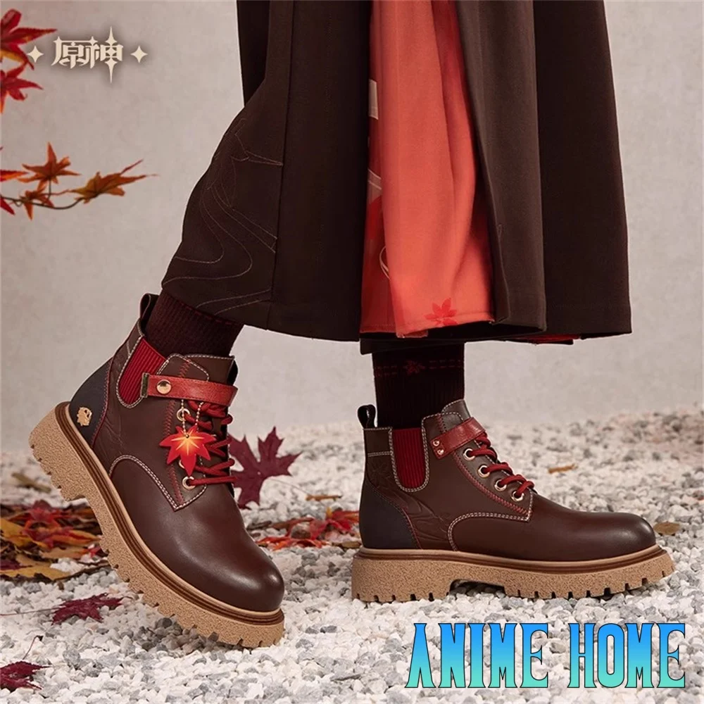 

Game Genshin Impact Kaedehara Kazuha Official Original Ankle Boot For Women Men Shoes Casual Cosplay Props Kids Gift Pre-order