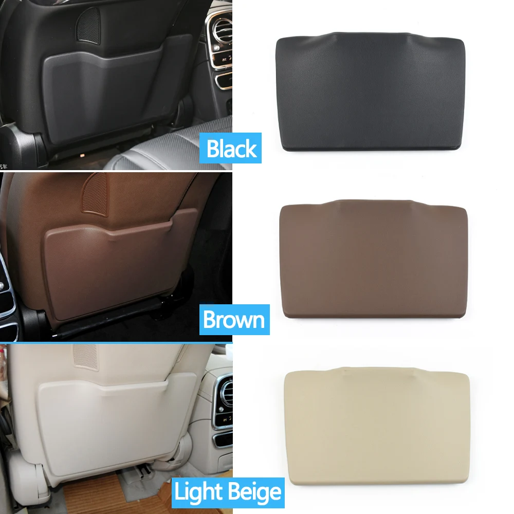 Car Left Right Seat Backrest Leather Pocket Cover Replacement For BENZ S Class W222 S320 S350 S450 S500 2014-2020