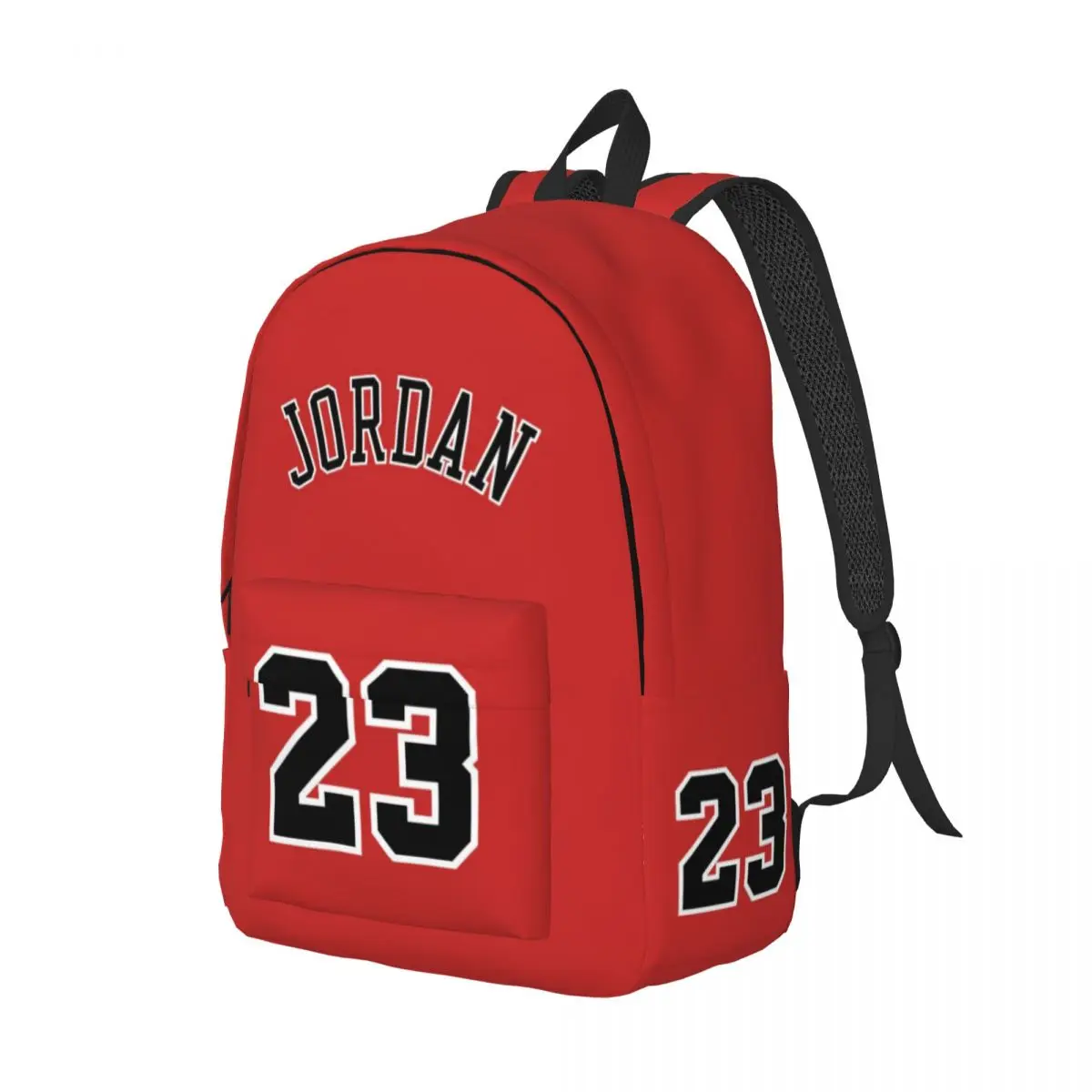 Michael-Jordan 23 Printed Lightweight Casual Schoolbag For School, Outdoor, Shopping, Office