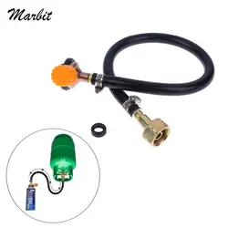 Valve Braided Hose Gas Refill Adapter Leakproof Rubber Gas Refill Pipe Tube Cylinder Convertor Filling Tank Coupler Accessories