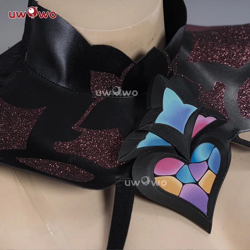 UWOWO-Costume de Cosplay de Honkai Star Rail Noir Violet, Robe d\'Halloween, en Stock