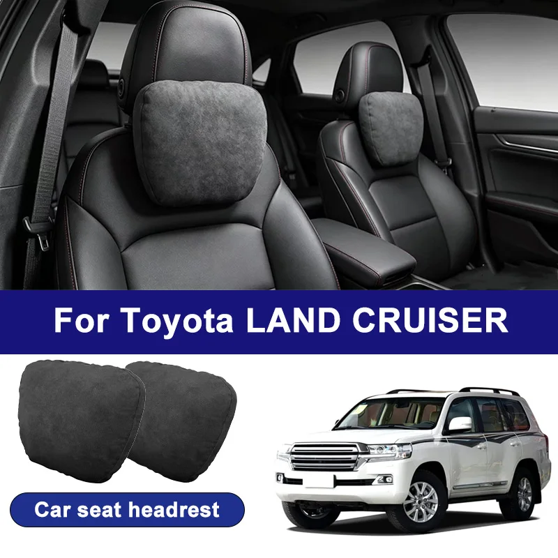 For Toyota LAND CRUISER car headrests, soft universal adjustable car seat pillows, car neck pillow cushions, car accessories
