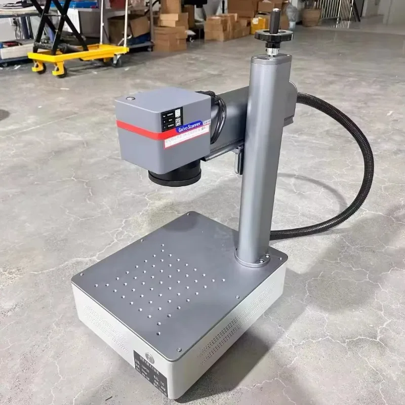 Light Weight 20W 30W Mini Portable Fiber Laser Marking Machine Laser Engraving Price for Metal Plastic Pen Gold Silver Jewelry