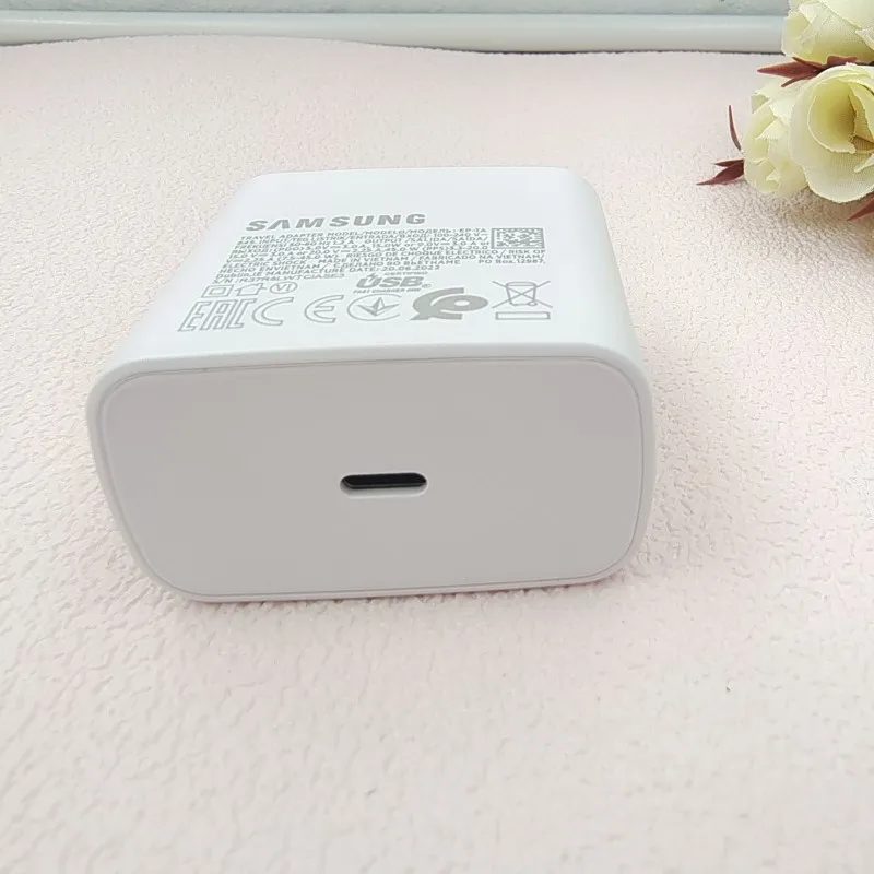 Original SAMSUNG A56 F56 45W Charger EU USB Fast Charge Power Adapter For  Galaxy S25 Edge F56 M56 A36 A26 C55 M55S F55 S24 FE - náhled 4