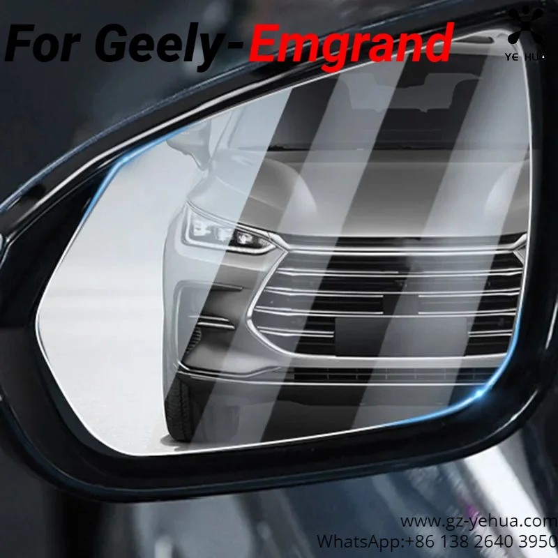 For GEELY EMGRAND 2022-2024 Car Rearview Mirror Glass Rainproof Film Automobiles Parts Accesorios Para Auto Tools