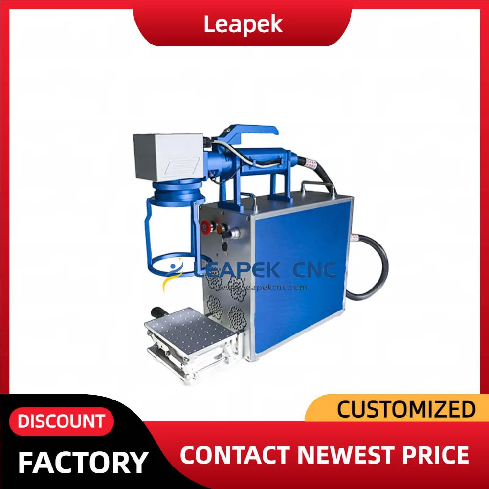 Portable Raycus/Jpt/Max 20W 30W 50W Handheld Fiber Laser Marking Machine