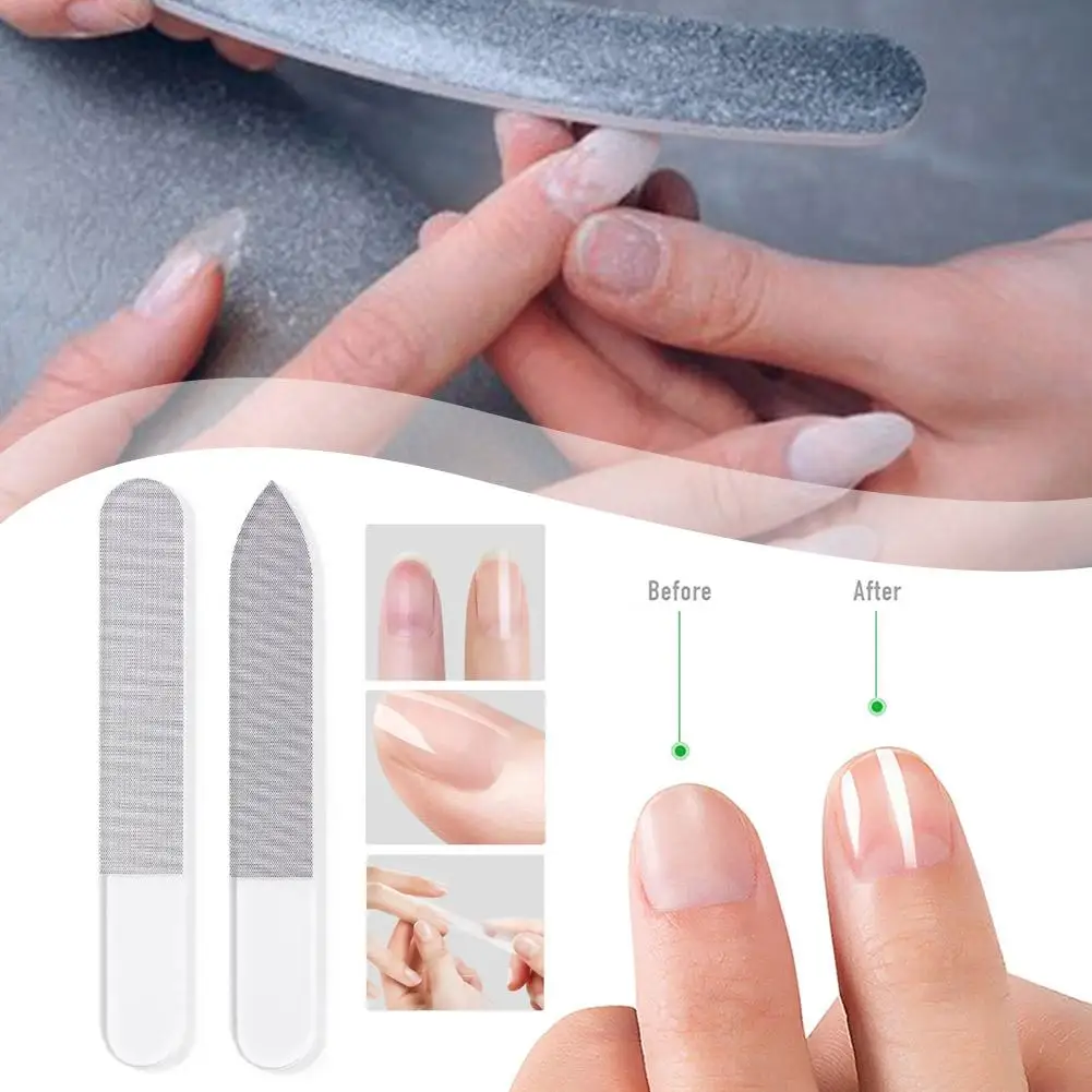 

Nano Glass Nail File Polishing Nail Buffer Shine Polisher Equipment Beauty Grinding Manicure Tools Lasting Art Transparent Q6R4