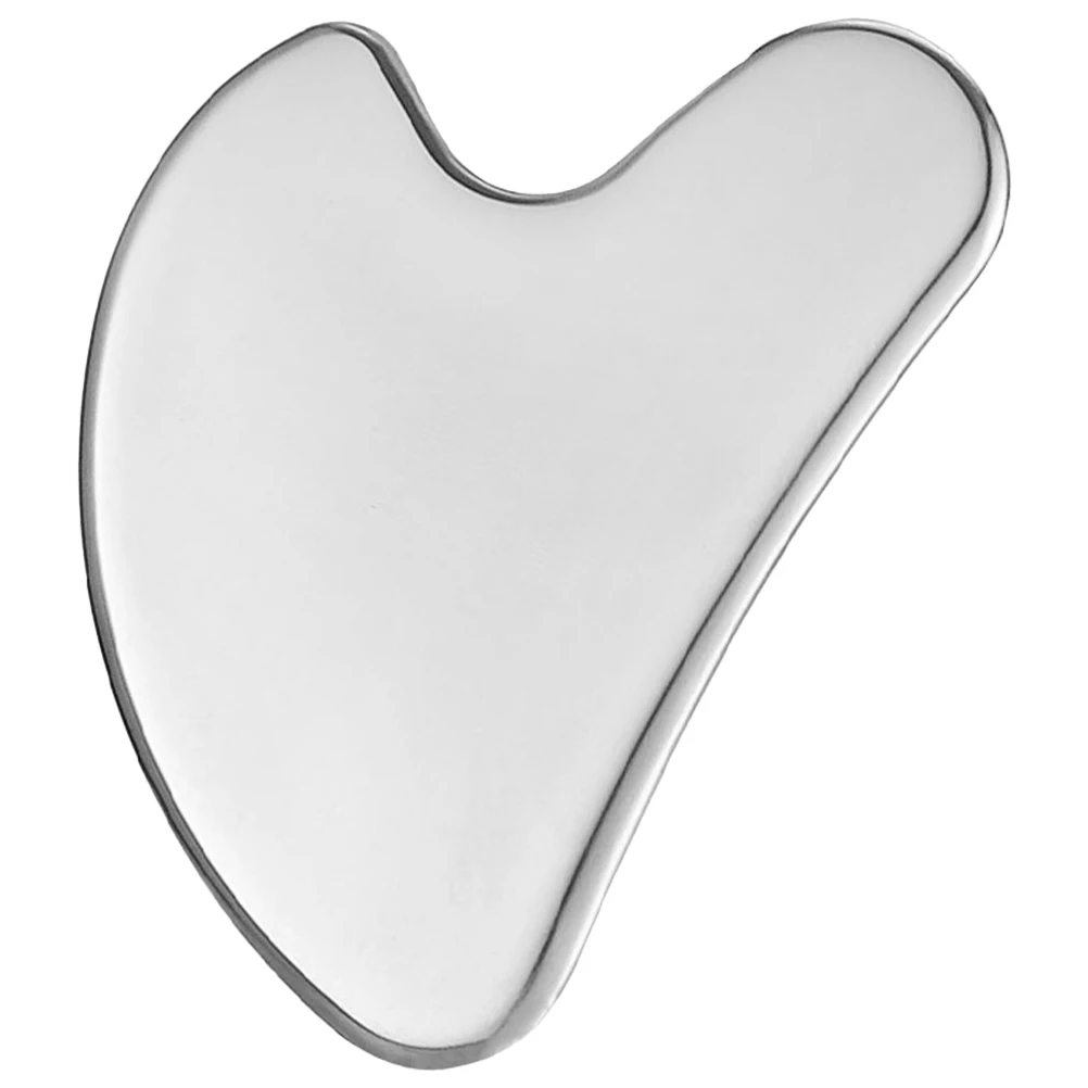 

Facial Guasha Heart Shaped Stainless Steel Massager 420Steel Small Size Scraper Face Guasha Tool Tool for Face Massage