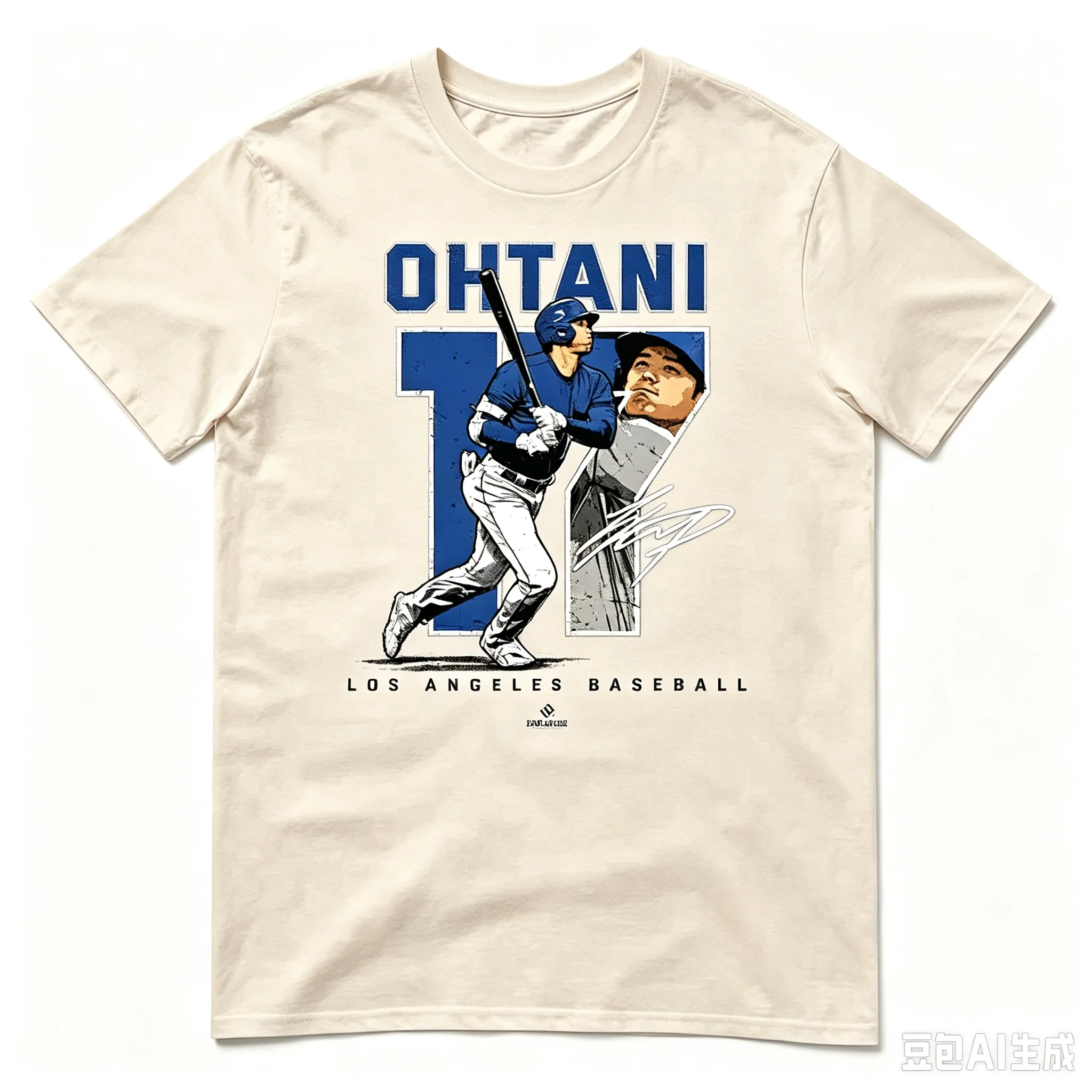 2026 Shohei Ohtani Cotton New T-Shirt Baseball Star High Street T-shirt Breathable Top Adult Crew Neck Casual Tees Streetwear