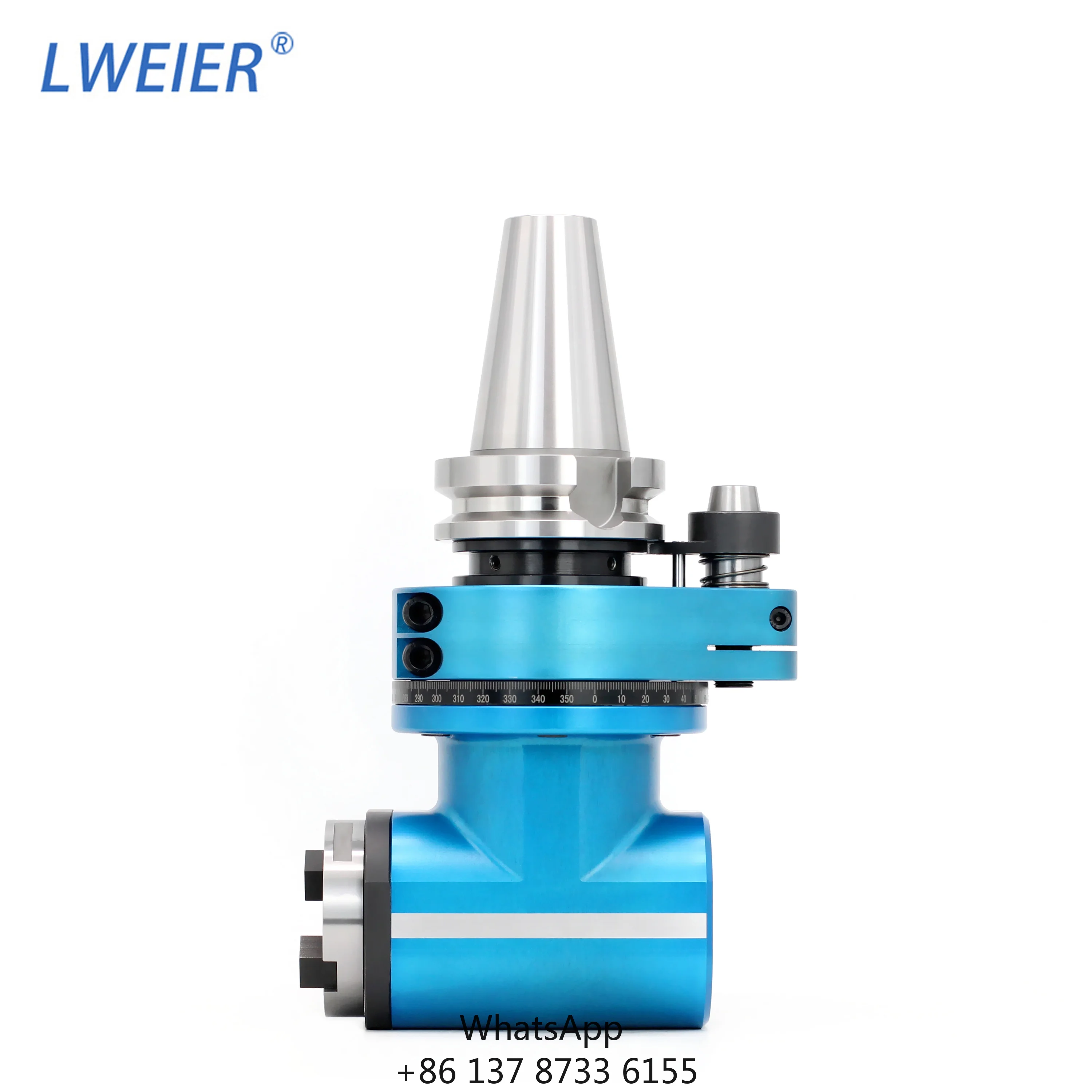 BT50 Angle Head Positioning Column Type Right Angle Milling Head Heavy-duty Side Milling High-speed Milling Machine