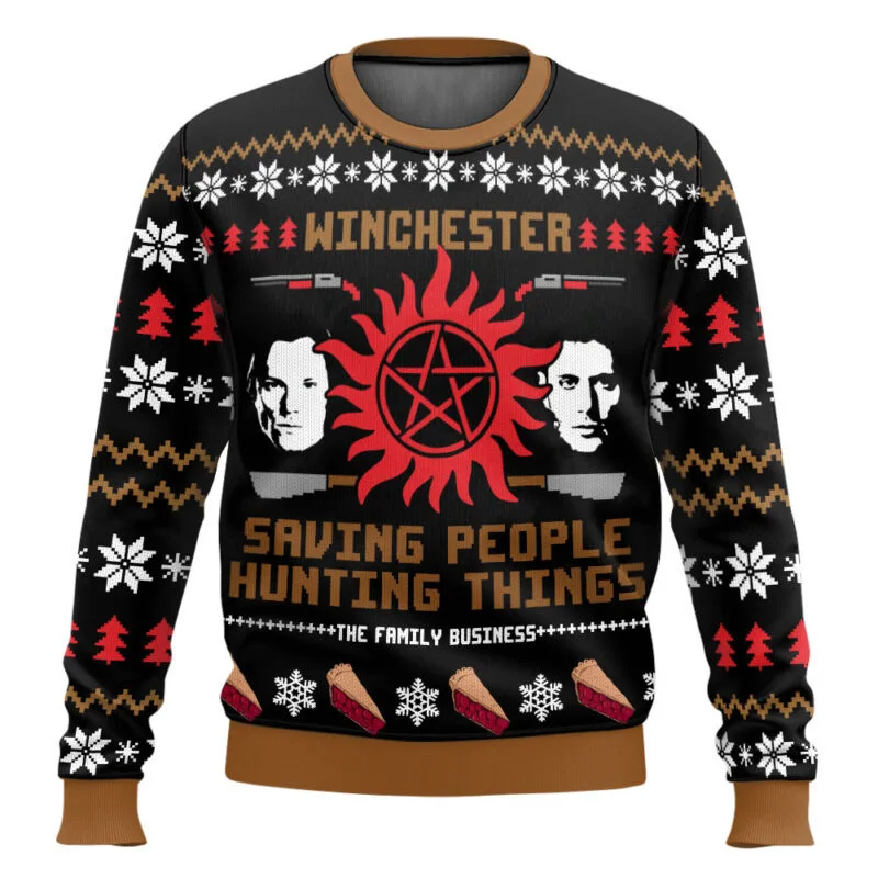 2026 جديد عصري خارق للطبيعة فيلم ثلاثية الأبعاد مطبوعة القبيح عيد الميلاد الرجال والنساء هوديس زوجين في الهواء الطلق حفلة ملابس رياضية كاجوال