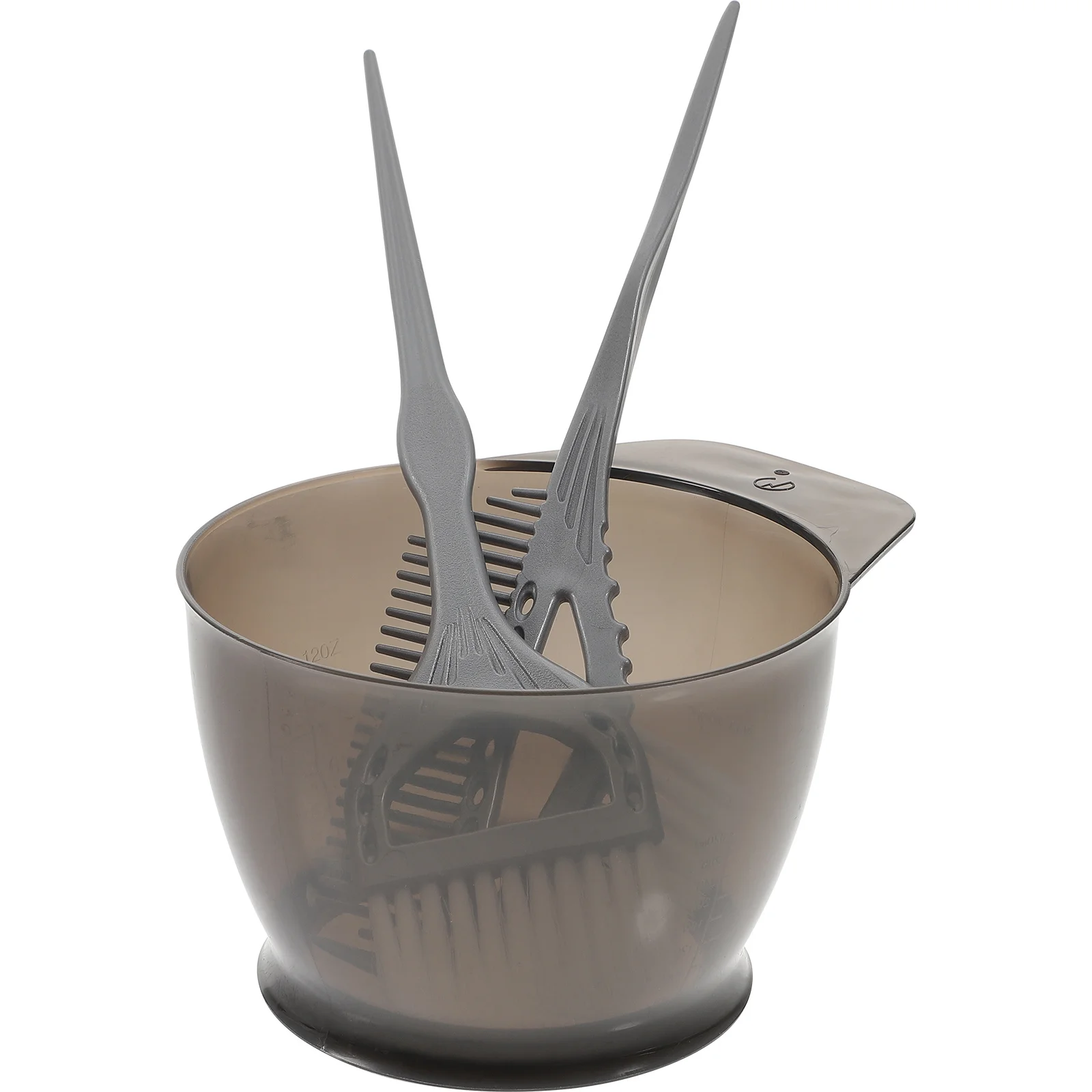 3Pcs Hair Dyeing Supplies Set Hair Coloring Bowl Brush Comb Flexible Bristles Smooth Application Home Salon Kit