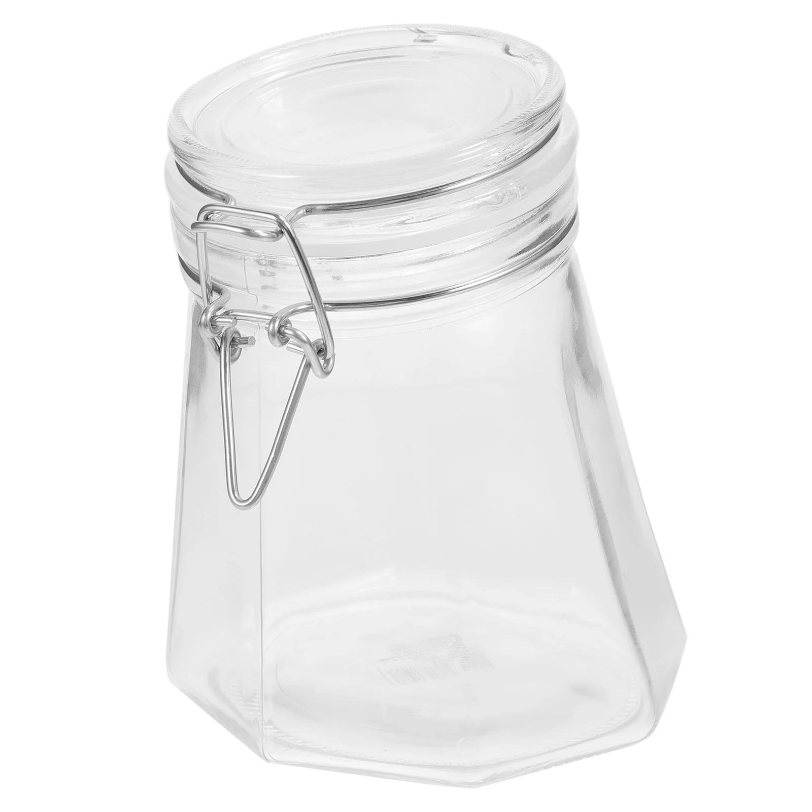 

Glass Candy Jar Sealed Storage Jar for Tea Grains Nuts Dry Food Large Transparent Glass Container Candy Jars with Lids