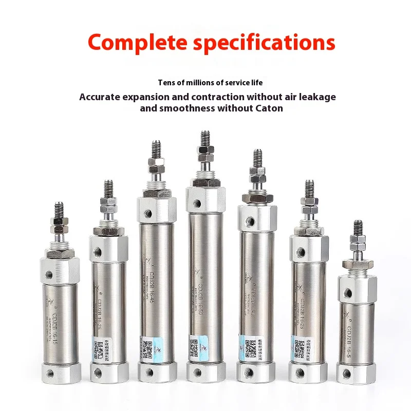 Xingchen Stainless Steel Mini Cylinder Pb Pen Type Cdj2B-10/16-15X40X20X25*30X50*75*100