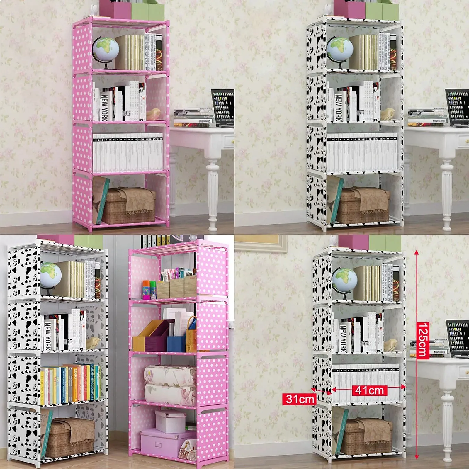 Book Bookcase Modern Book Shelf Shelves of Books Bookshelf on Wall Bookstore Decoration Gold Bookends Libraries Room
