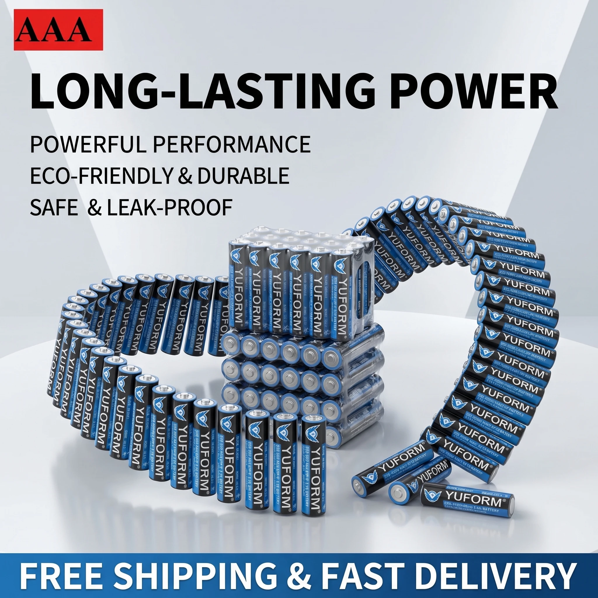 

1.5V AAA Alkaline Battery LR03 Disposable Dry Cell for Wireless Mouse Keyboard Toys