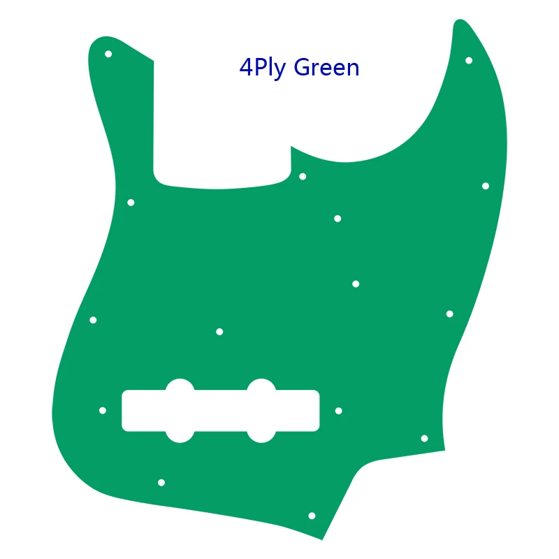 Pleroo Custom Quality Pickguard - For 11 Holes 4 String MIJ Janpan 2003 Jazz Bass Guitar Pickguard Scratch Plate Multiple Colors