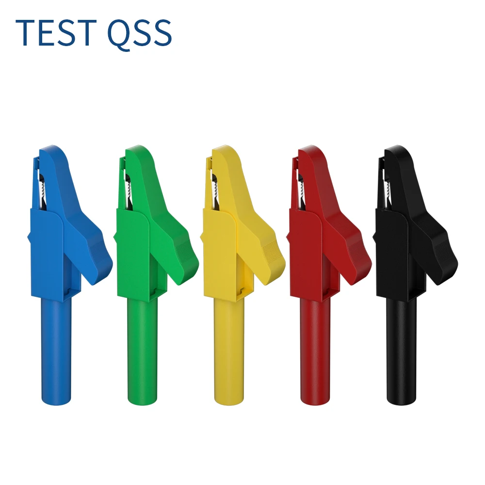 Imagem -03 - Qss-kit de Chumbo de Teste Multímetro Plugue Banana mm para Jacaré com Sonda Traseira q. T8008