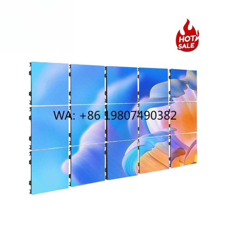 

Fine Pitch P3 Indoor LED Video Wall Front Maintainable Rental Display Panel Suitable for Control Room Lobby Commercial Scene