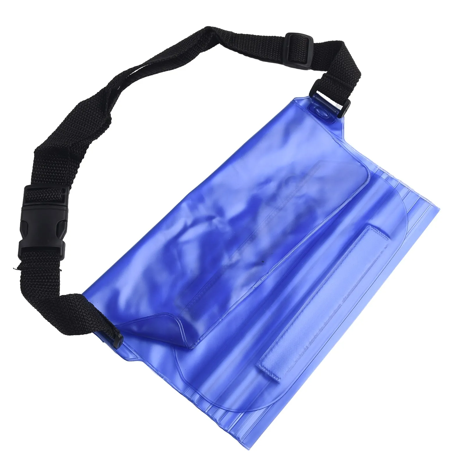 

1pcs Brand New Diving Waist Bag Storage Rack Diving Waist Bag Folding Design Swimming Bag Transparent Waist Bag