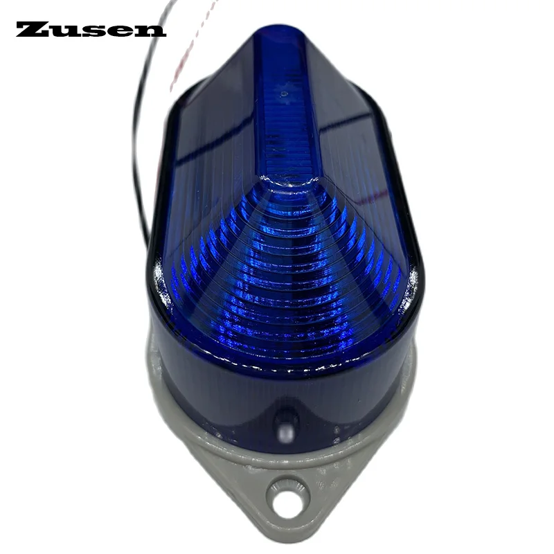 Zusen TB40 Blue Color 12V 24V 110V 220V Signal Warning LED Lamp Small Strobe Light