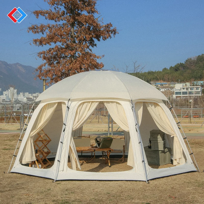 New Manufactured Camping Family Tent For Outdoor Large Capacity Picnic Tent Waterproof Tent Camping