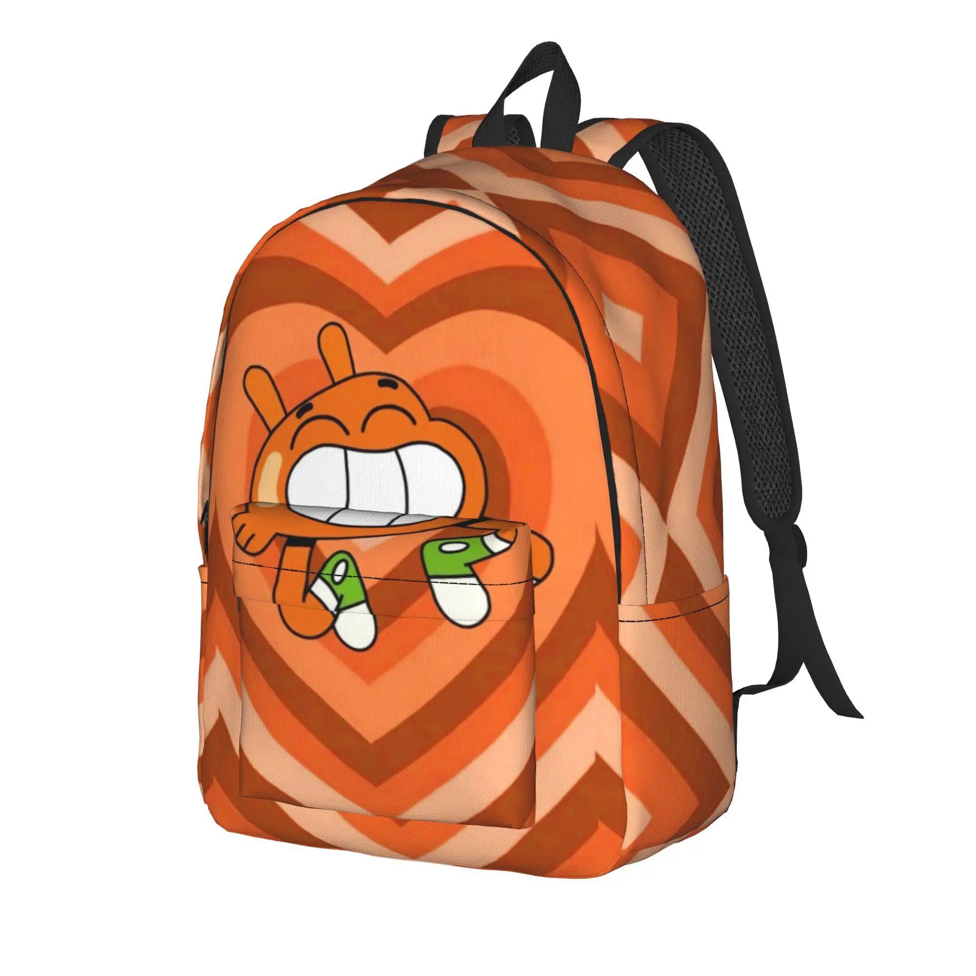 Gumball Gum Ball Watterson Amazing Cartoon Backpack Outdoor Backpacks Student Unisex Colorful Big High School Bags Rucksack