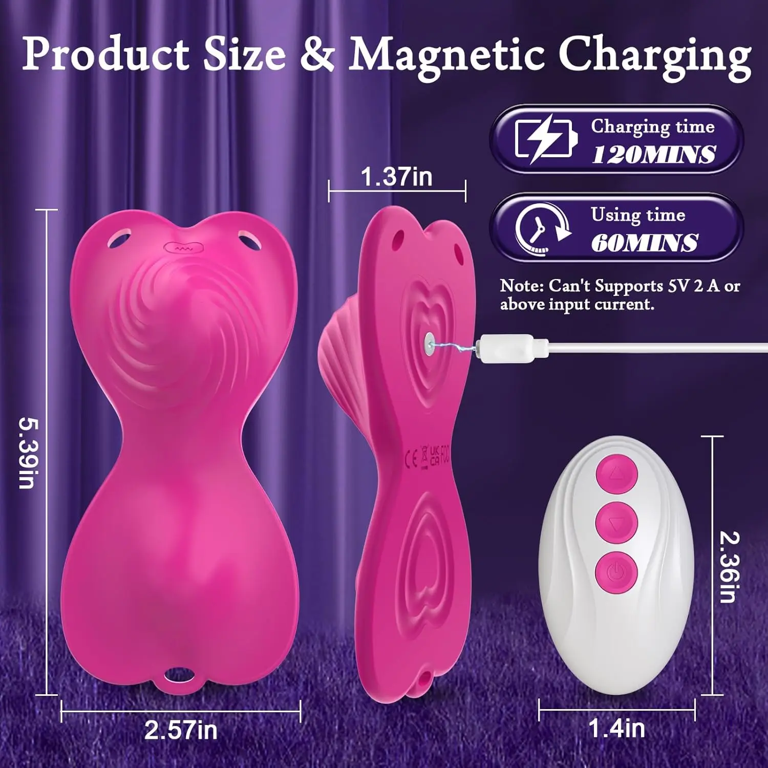 App dapat dipakai celana dalam alat getar Dual Motor Butterfly Vibrator 9 Mode bergetar klitator Stimulator Dildo pijat dewasa wanita mainan seks