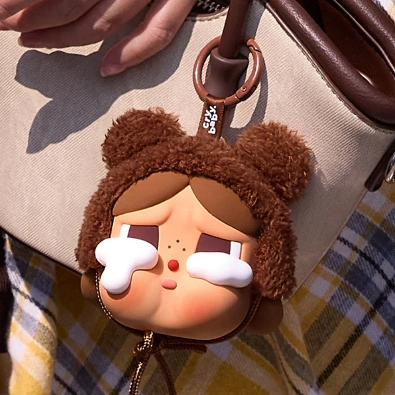 Crybaby Crying Again Tears Factory Series Headphone Bag Anime Figure Bag Ornament Friends Birthday Around Fashion Gifts